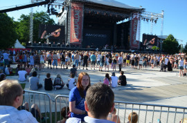 Jimmy Eat World på Peace and Love 2011